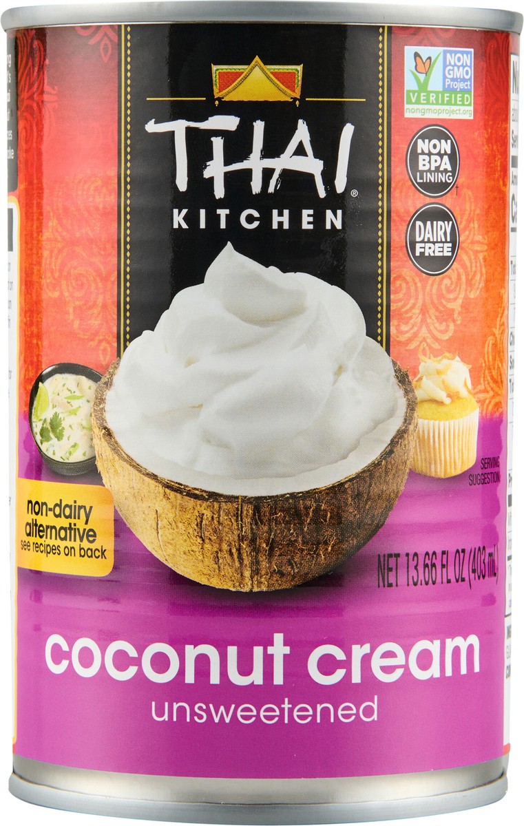 slide 12 of 12, Thai Kitchen Gluten Free Unsweetened Coconut Cream - 13.66 Fl. Oz., 13.66 fl oz