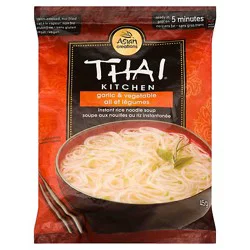 Thai Kitchen Gluten Free Garlic & Vegetable Instant Rice Noodle Soup - 1.6 Oz