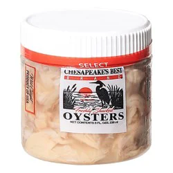 Chesapeakes Best Oysters Select Fresh - 8 Oz