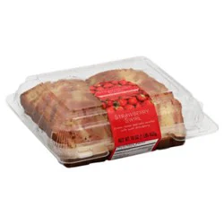 Bakery Strawberry Creme Cheese Loaf - Each
