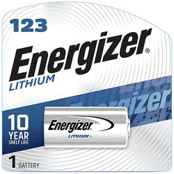 Energizer 123 Lithium 3 Volt Photo Batteries - Each