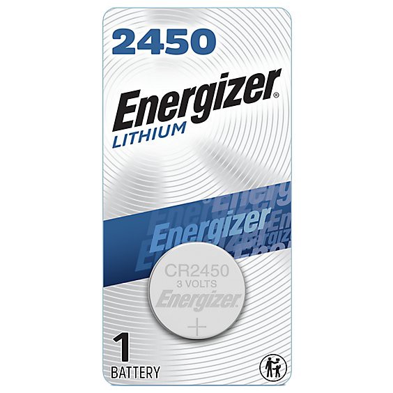slide 1 of 3, Energizer 2450 Lithium Coin Battery - Each, 1 ct