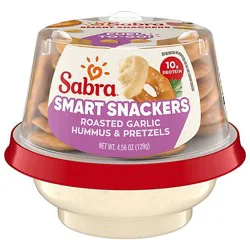Sabra Grab N Go Rstd Garlic Hummus - 4.56 Oz