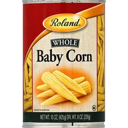 Roland Corn Baby Whole - 15 Oz