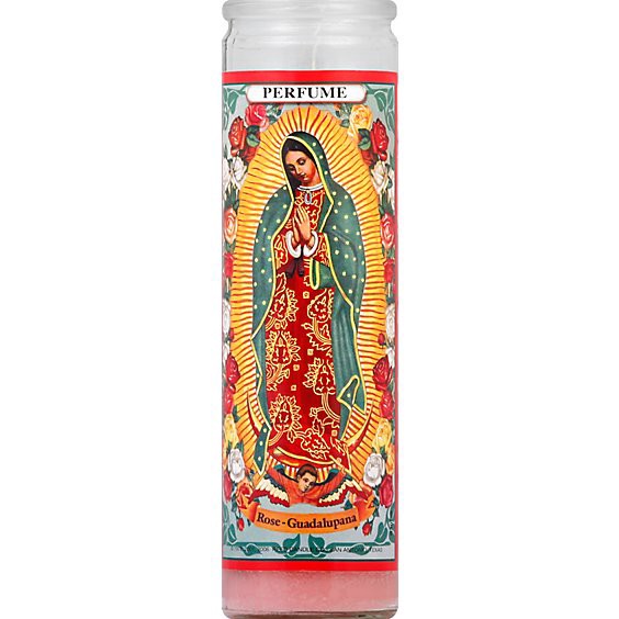 slide 1 of 1, Reed Candle Rose - Guadalupana Candle Perfume Scent Jar - Each, 1 ct