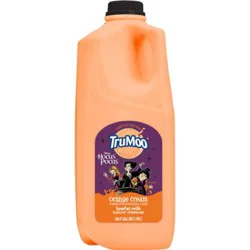 Trumoo Hocus Pocus Orange Cream 1% Lowfat Milk - 0.5 Gallon
