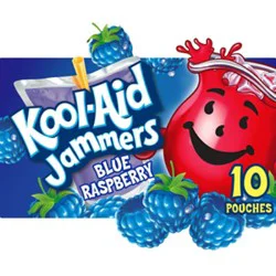 Kool-Aid Jammers Blue Raspberry Flavored Drink - 10 - 6 Fl. Oz.