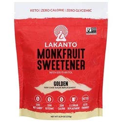 Lakanto Sweetener Monkfruit Golden - 8.29 Oz