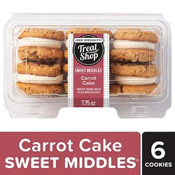 Cake Carrot Sweet Middles 6 Count - 7.75 Oz