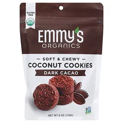 Emmys Organic Macaroons Dark Cacao - 6 Oz