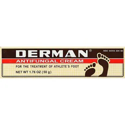 Derman Antifungal Cream - 1.76 Oz