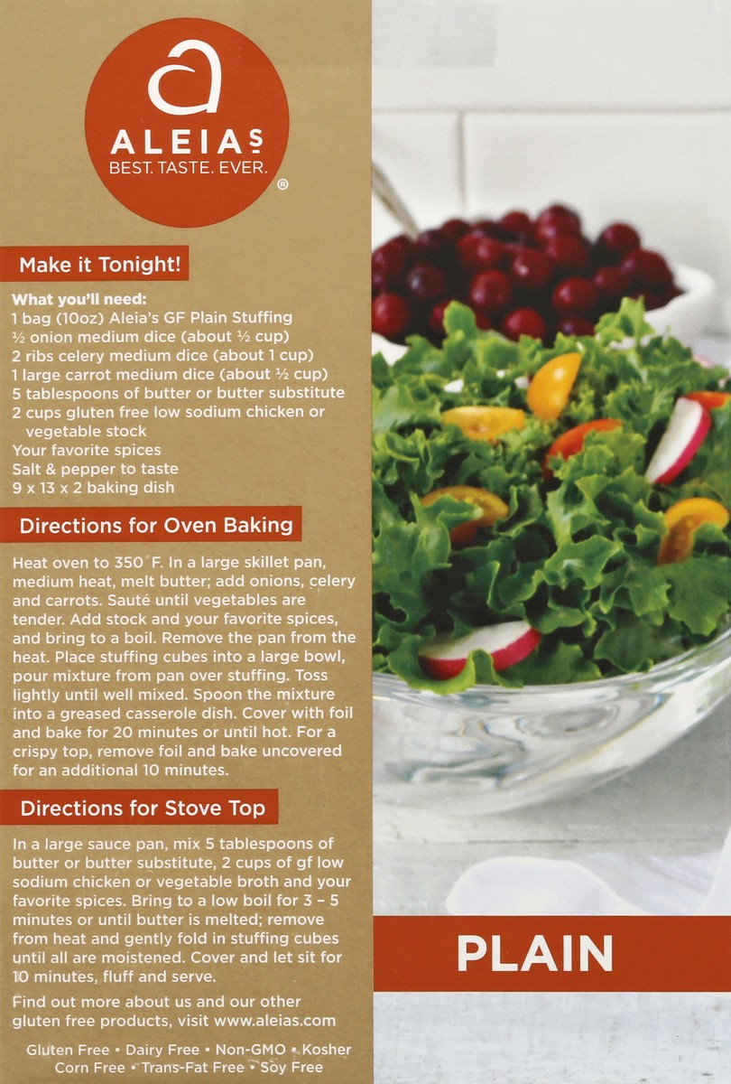 slide 10 of 12, Aleias Stuffing Mix Plains Box - 10 Oz, 10 oz