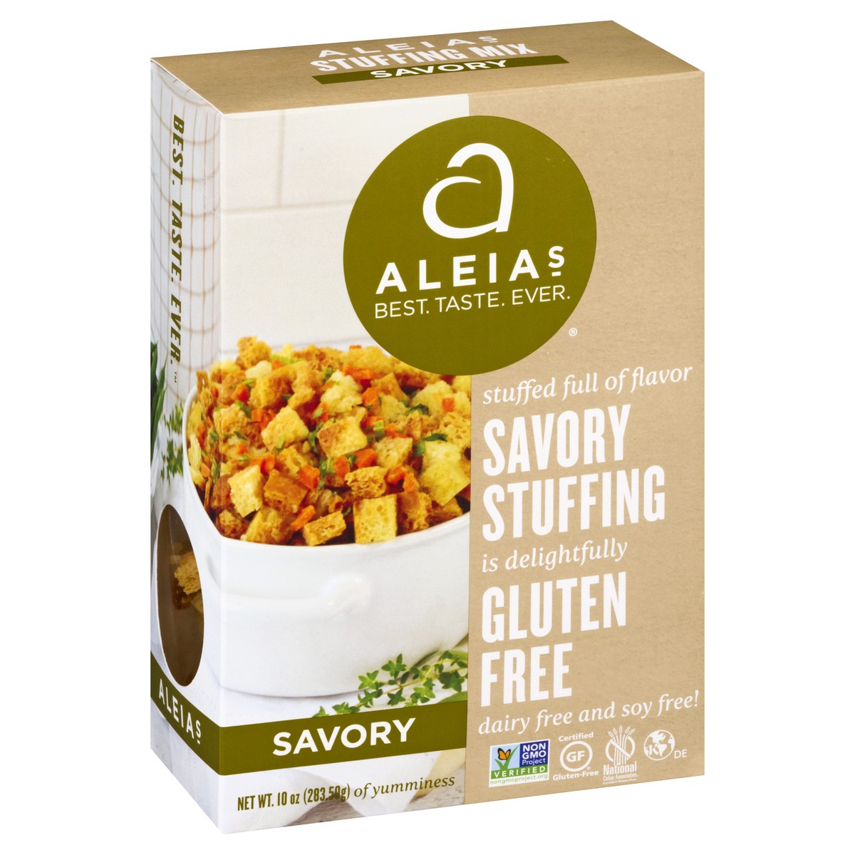 slide 6 of 11, Aleias Stuffing Mix Savory Box - 10 Oz, 10 oz