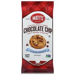 Matts Chocolate Chip Cookies - 10.5 Oz