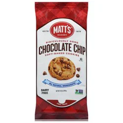 Matts Chocolate Chip Cookies - 10.5 Oz
