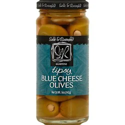 Sable & Rosenfeld Tipsy Olives Blue Cheese - 5 Oz