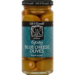 Sable & Rosenfeld Tipsy Olives Blue Cheese - 5 Oz