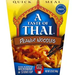 A Taste Of Thai Gluten Free Peanut Noodles - 5.25 Oz