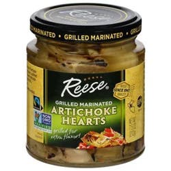 Reese Artichoke Hearts Marinated Grilled - 7.5 Oz