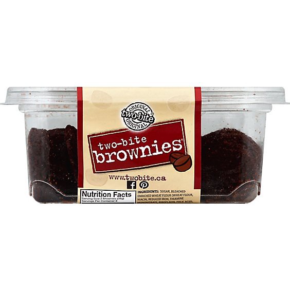 slide 1 of 1, Brownies Two Bite - Each, 10.5 oz