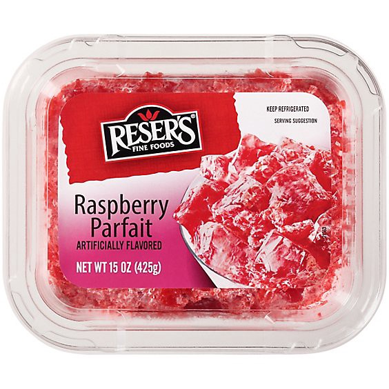 slide 1 of 9, Resers Parfait Raspberry - 15 Oz, 15 oz