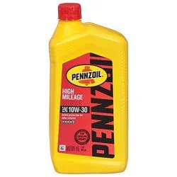 Pennzoil Motor Oil High Mileage 10w-30 - Quart