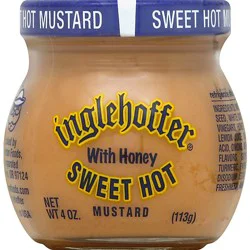 Inglehoffer Mustard Sweet Hot With Honey - 4 Oz