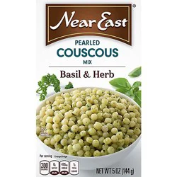 Near East Couscous Pearled Mix Basil & Herb Box - 5 Oz