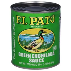 El Pato Sauce Enchilada Green Chili Can - 28 Oz