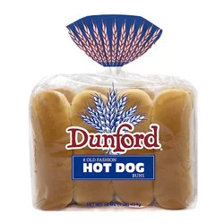 Dunford Hot Dog Buns 8 Pk - 16 Oz
