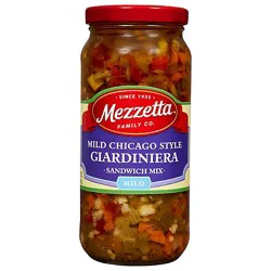 Mezzetta Sandwich Mix Giardiniera Chicago-Style Italian Mild - 16 Oz