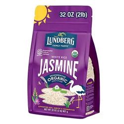 Lundberg Family Farms Regenerative Organic Certified California White Jasmine Rice - 32 Oz