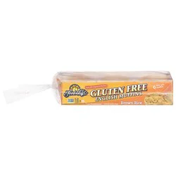 Food For Life Muffin Brown Rice - 18 Oz