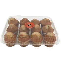 Muffin Mini Blueberry - 12 Count