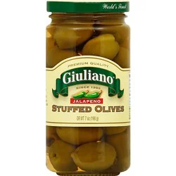 Giuliano Olives Stuffed Jalapeno - 7 Oz