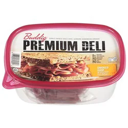 Buddig Ham Smoked Premium - 16 Oz