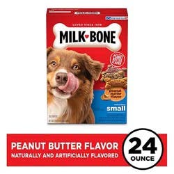 Milk-Bone Flavor Snacks Dog Snacks For All Sizes Small Peanut Butter Variety Pack - 24 Oz