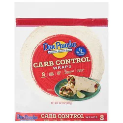 Don Pancho Wraps Low Carb Low Fat Bag 8 Count - 17 Oz