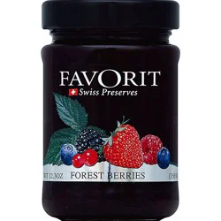 Favorit Preserves Swiss Forest Berries - 12.3 Oz