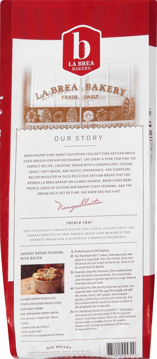 slide 3 of 9, La Brea Bakery Bread Loaf French - 16 Oz, 16 oz