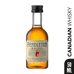 Pendleton Canadian Whisky 80 Proof - 50 Ml