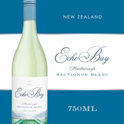 Echo Bay Sauvignon Blanc White Wine Bottle - 750 Ml