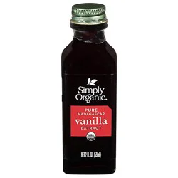 Simply Organic Extract Pure Vanilla Madagascar - 2 Oz