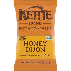 Kettle Brand Honey Dijon Kettle Potato Chips - 7.5 Oz