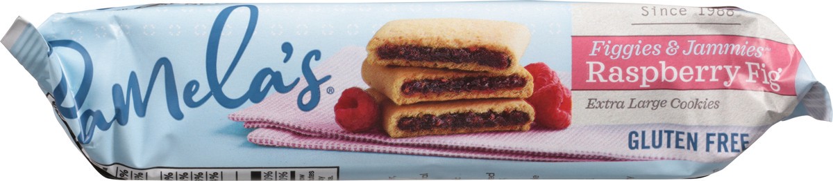 slide 2 of 11, Pamelas Figgies & Jammies Cookies Extra Large Gluten-Free Raspberry & Fig - 9 Oz, 9 oz