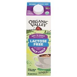 Org Vally Lactose Fr Hlf&hlf - 32 Fl. Oz.