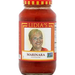 Lidias Pasta Sauce Marinara Jar - 25 Oz