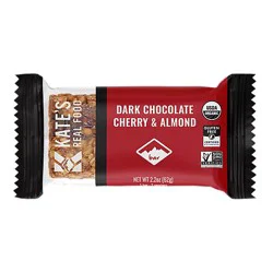 Kate's Real Food Dark Chocolate Cherry & Almond Bar - 2.2 Oz
