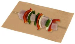 Fish Swordfish Kabob Fresh Service Case - 0.5 Lb