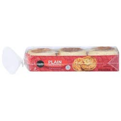 Signature Select English Muffins Select Plain - 6 Count